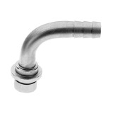 Duza furtun, racord pentru furtun de bere sau furtun de CO2, curbat, 10 mm