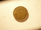 Moneda 50 centime Franta 1933 , bronz , cal. F.Buna
