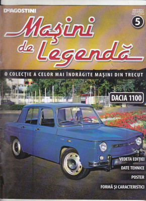 bnk ant Revista Masini de legenda 5 - Dacia 1100 foto