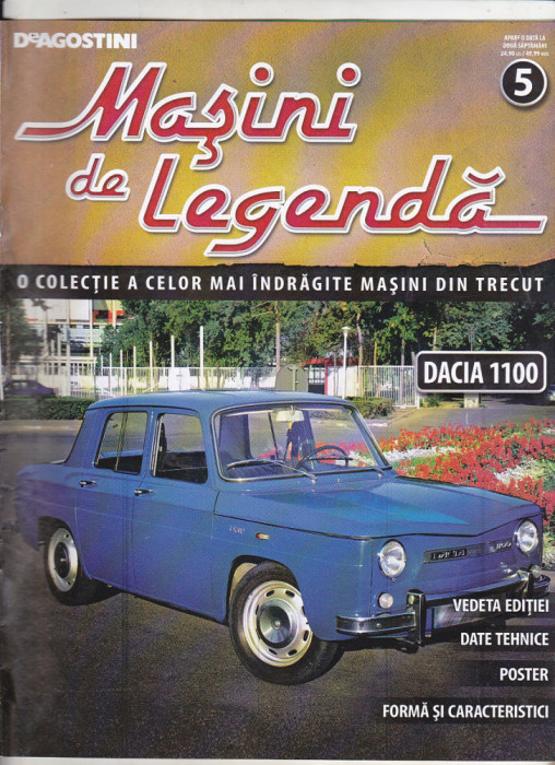 bnk ant Revista Masini de legenda 5 - Dacia 1100