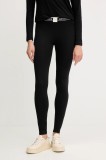 Emporio Armani Underwear jambiere de lounge culoarea negru, uni, EW001901 AF15345