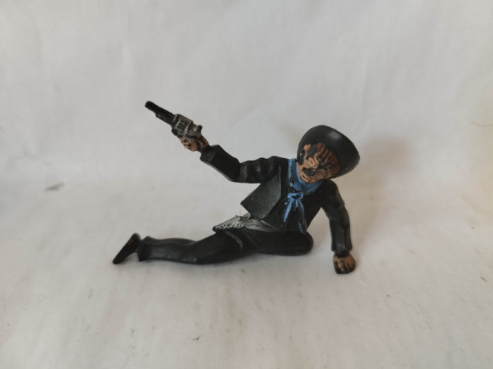 bnk jc Figurine de plastic - Jean Hoeffler - cowboy cu pistol
