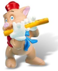 Bullyland Purcelus Flautist - Jucarie inovativa pentru micii exploratori