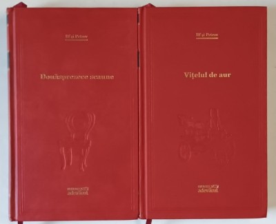 DOUASPREZECE SCAUNE / VITELUL DE AUR , SET DE DOUA VOLUME de ILF SI PETROV , 2011 foto