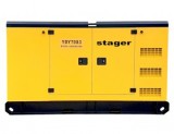 Stager YDY70S3 Generator insonorizat diesel trifazat 62kVA, 89A, 1500rpm