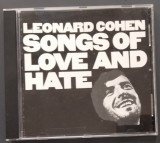 Cumpara ieftin CD ORIGINAL COLUMBIA / SONY MUSIC: LEONARD COHEN - SONGS OF LOVE AND HATE (1971) [Made in Austria]