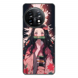 Husa compatibila cu OnePlus 11 Silicon Gel Tpu Model Demon Slayer Nezuko