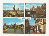 FA24-Carte Postala- FRANTA - Strasbourg, circulata 1988