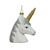Decoratiune - Unicorn Shatterproof Glitter - White | Kaemingk