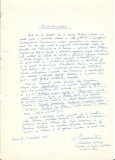A3477N Florian Potra, act scris și semnat olograf, 1967