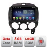 Navigatie Mazda 2 2007-2013 Android radio gps internet Octa Core 8+128 LTE Kit-mazda2+EDT-E609 CarStore Technology