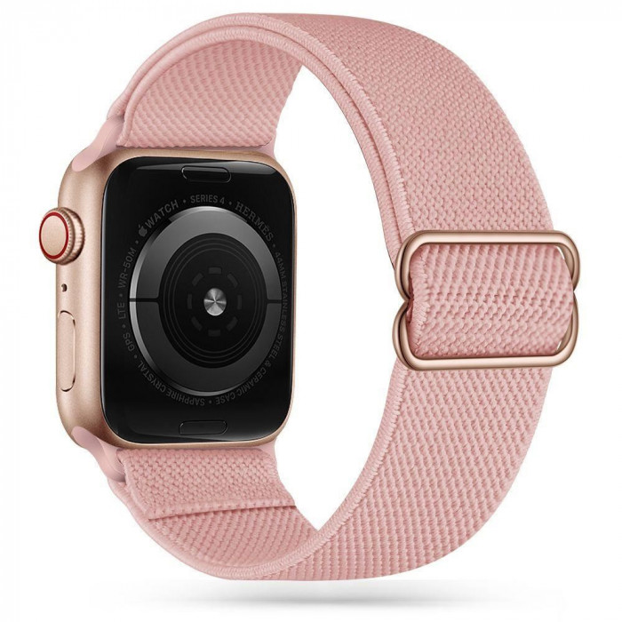 Curea Compatibila cu Apple Watch 4,5,6,7,8,SE,41 mm,40mm,38mm - Tech-Protect Mellow Roz