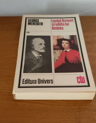 George Meredith - Lordul Ormont și iubita lui Aminta foto