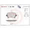 Placute frana Audi A3 (8p1), A3 Sportback (8pa), A4 B7 Convertible (8he), Tt (8j3), Tt Roadster (8j9); Seat Leon (5f1), Leon Box / Liftback (5f1), Le