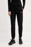 EA7 Emporio Armani pantaloni de trening culoarea negru, uni, AF10443.7W000801