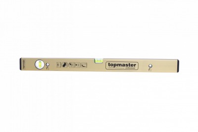 Nivela aluminiu magnetica 2 bule 800mm, Topmaster STARK 270309 foto