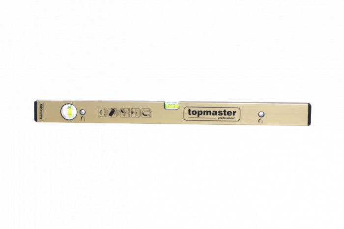 Nivela aluminiu magnetica 2 bule 800mm, Topmaster STARK 270309