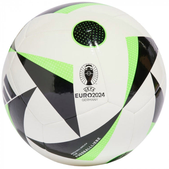 Mingi de fotbal adidas Fussballliebe Club Euro 2024 Ball IN9374 alb