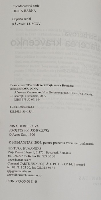Afacerea Kravcenko