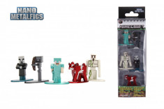 MINECRAFT SET 5 FIGURINE DIN METAL SCARA 1 LA 65 foto