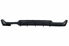 Difuzor Bara Spate cu o Evacuare Dubla BMW Seria 4 F32 F33 F36 (2013-2019) Negru Mat Performance AutoTuning foto