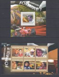 Comores 2010 - MASINI de CURSE - FORMULA 1 CAMPIONI - BL+ KB - MNH