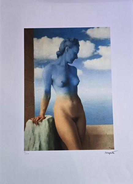 Rene Magritte - La magie noire (litografie originala)
