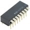 Comutator DIP-SWITCH ON-OFF 2 Pozitii 0.1A 24V THT
