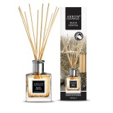 Odorizant camera cu betisoare Areon Home Perfume 150 ml Black Crystal new design