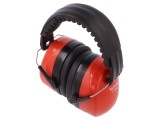 Casti Protectoare Urechi Yato YT-74633, Nivel Atenuare 32dB, Pernite Moi, Rosii, Conform CE EN 352-1