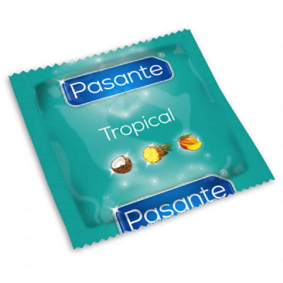 Prezervative Pasante Tropical, 10 bucati foto