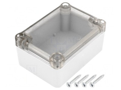 Carcasă Universală ABS Gri 64x88x42 mm cu Garnitură foto