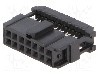 Conector IDC, 14 pini, pas pini 2.54mm, TE Connectivity - 1658621-2