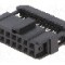 Conector IDC, 14 pini, pas pini 2.54mm, TE Connectivity - 1658621-2