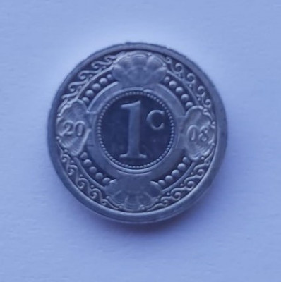 Antilele Olandeze 1 cent 2008 foto