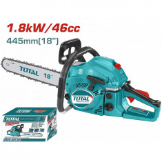 TOTAL - MOTOFIERASTRAU PE BENZINA - 46CC - 1.8KW PowerTool TopQuality