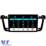 Navigatie Dedicata Peugeot 508 (2010-2018),QuadCore, 9Inch, 4Gb Ram, 64Gb Stocare, Carplay Performance AutoTuning, General