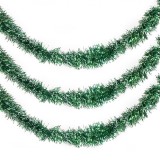 Beteală Crăciun Jumbo, Verde, Lungime 3m, Lățime 5cm
