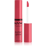 NYX Professional Makeup Butter Gloss lip gloss culoare 32 Strawberry Cheesecake 8 ml