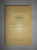 Ana Cartianu, Valeria Alcalay - An anthology of english literature (1972)