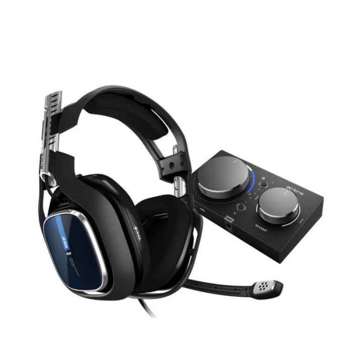 Casti Gaming Logitech Astro A40 TR, Microfon integrat + Astro MixAmp Pro