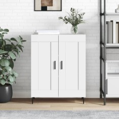 vidaXL Servantă, alb, 69,5x34x90 cm, lemn compozit 830212