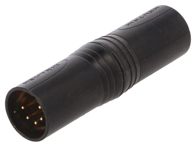 Adaptor XLR 5 Poli Negru NA5MM-B