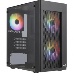 Carcasa HEXFORMBKV2 Micro ATX, 3 Fans FRGB Black