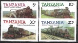 B2441 - Tanzania 1985 - Tren 4v neuzat,perfecta stare