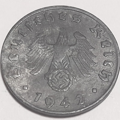 Germania Nazista 1 reichspfennig 1942 D ( Munchen) foto