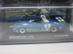 Macheta Matra MS670B 1974 Le Mans 1:43 foto