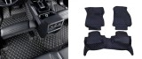 Covorase presuri 5D din piele Dacia Logan 2013-2020 Lux Tip Tavita dedicate Negru+Bej, ALEMAR