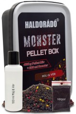 Haldorado - Micropeleti Monster Pellet Box 400g - Ficat &amp; Sange