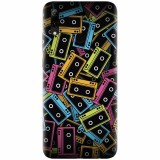 Husa silicon pentru Huawei P Smart 2019, Audio Cassette Color Vector